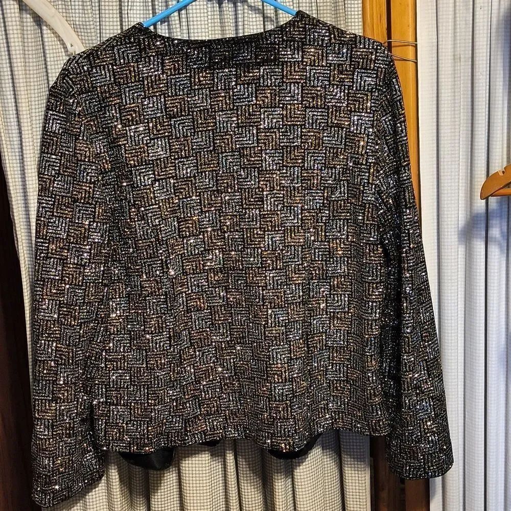 Handmade glitter jacket - Picture 4 of 8
